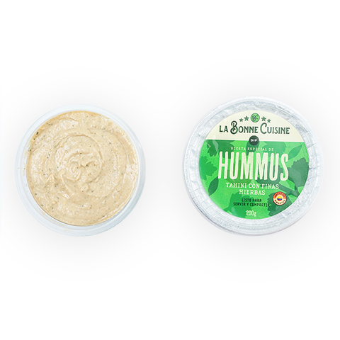 Hummus Finas Hierbas 200g - La Bonne Cuisine Dips